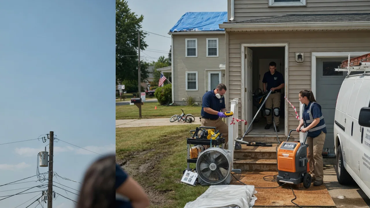 Water Damage Repair in Delhi, LA near me